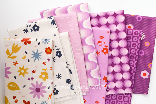 Birdie in Pink Mini Collection | Andover Fabrics Cotton Quilting Bundle