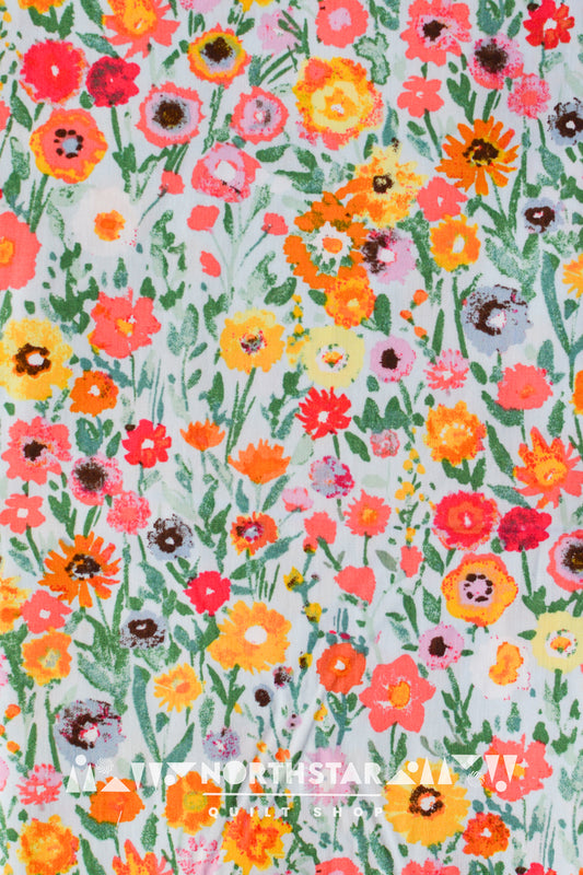 Blooming Prairie Marigold | Art Gallery Fabrics Quilting Cotton Yardage