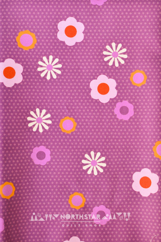 Cherry Pin Dot Posy | Andover Fabrics Quilting Cotton Yardage