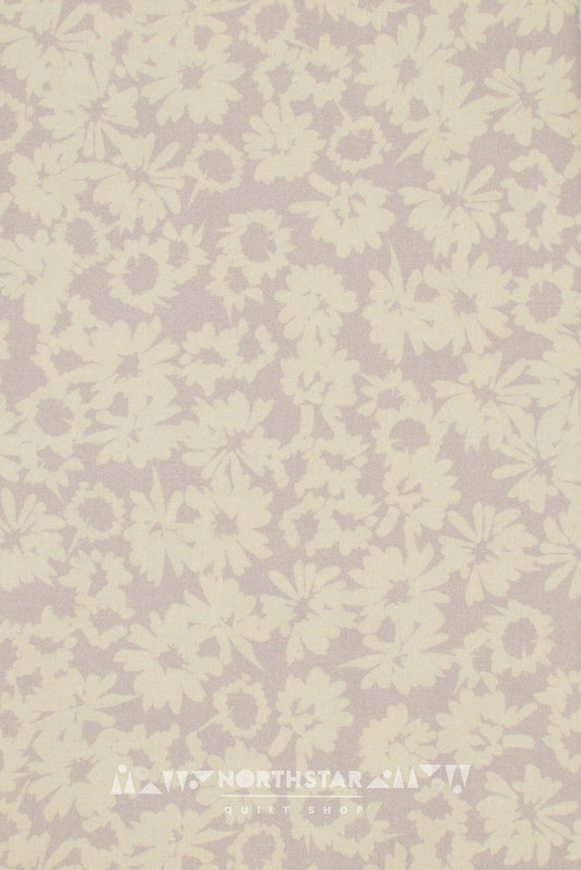 Clover Flowers in Cream | Wax and Wane Studio Quilting Cotton Yardage