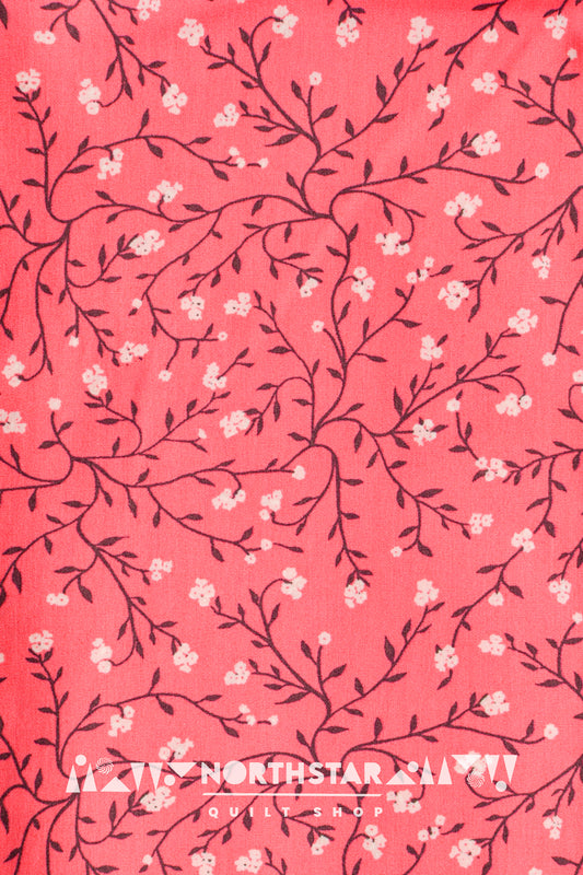 Dancing Florets Rouge | Art Gallery Fabrics Quilting Cotton Yardage