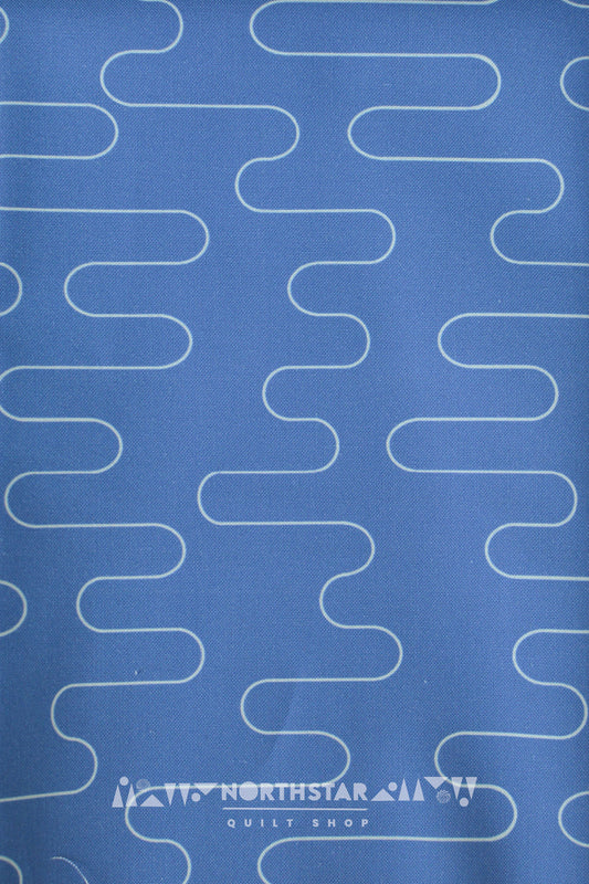 Denim Wobble Cloud | Andover Fabrics Quilting Cotton Yardage