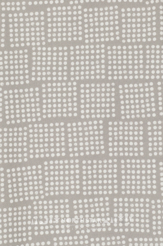 Domino Gray | Cloud9 Fabrics Quilting Cotton Yardage Organic Cotton