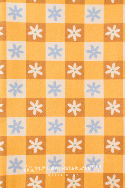 Picnic Flowers | Cloud9 Fabrics Quilting Cotton Yardage Organic Cotton