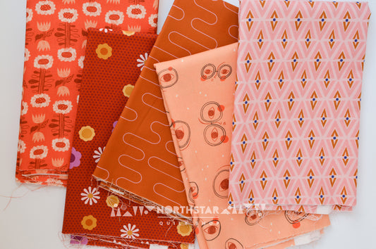 Rosy Reds Bundle | North Star Quilt Shop Curated Cotton Quilting Bundle