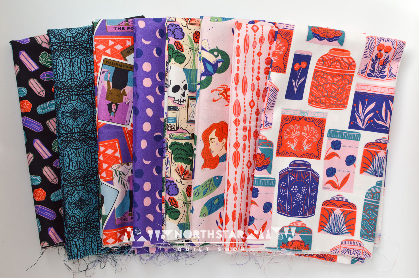 Secret of the Oracle Collection | Cloud9 Fabrics Cotton Quilting Bundle Organic Cotton