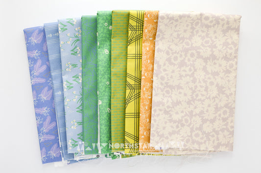 Sings of Spring (Late) Collection | Wax and Wane Studio Cotton Quilting Bundle