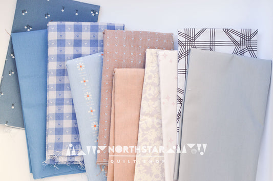 Snowy Winter Bundle | North Star Quilt Shop Curated Cotton Quilting Bundle