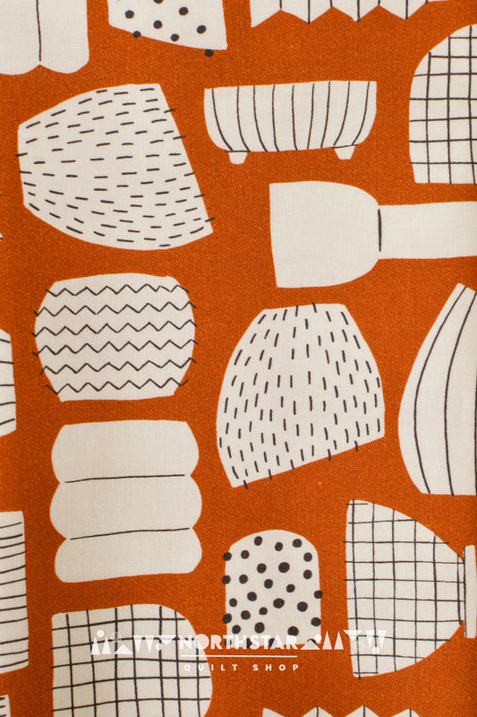 Vessels | Cloud9 Fabrics Quilting Cotton Yardage Organic Cotton